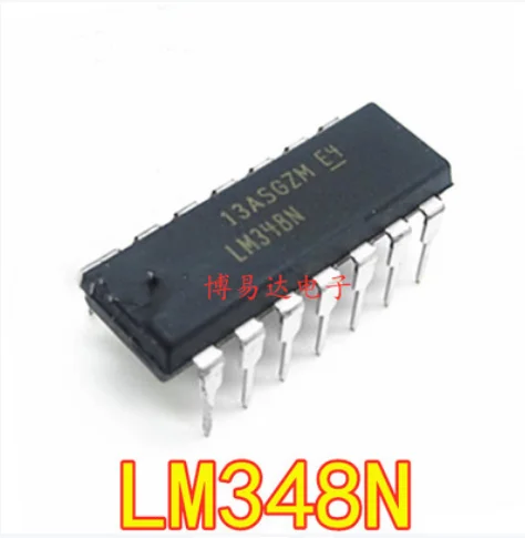 Free Shipping 50pcs LM348N LM348 DIP-14