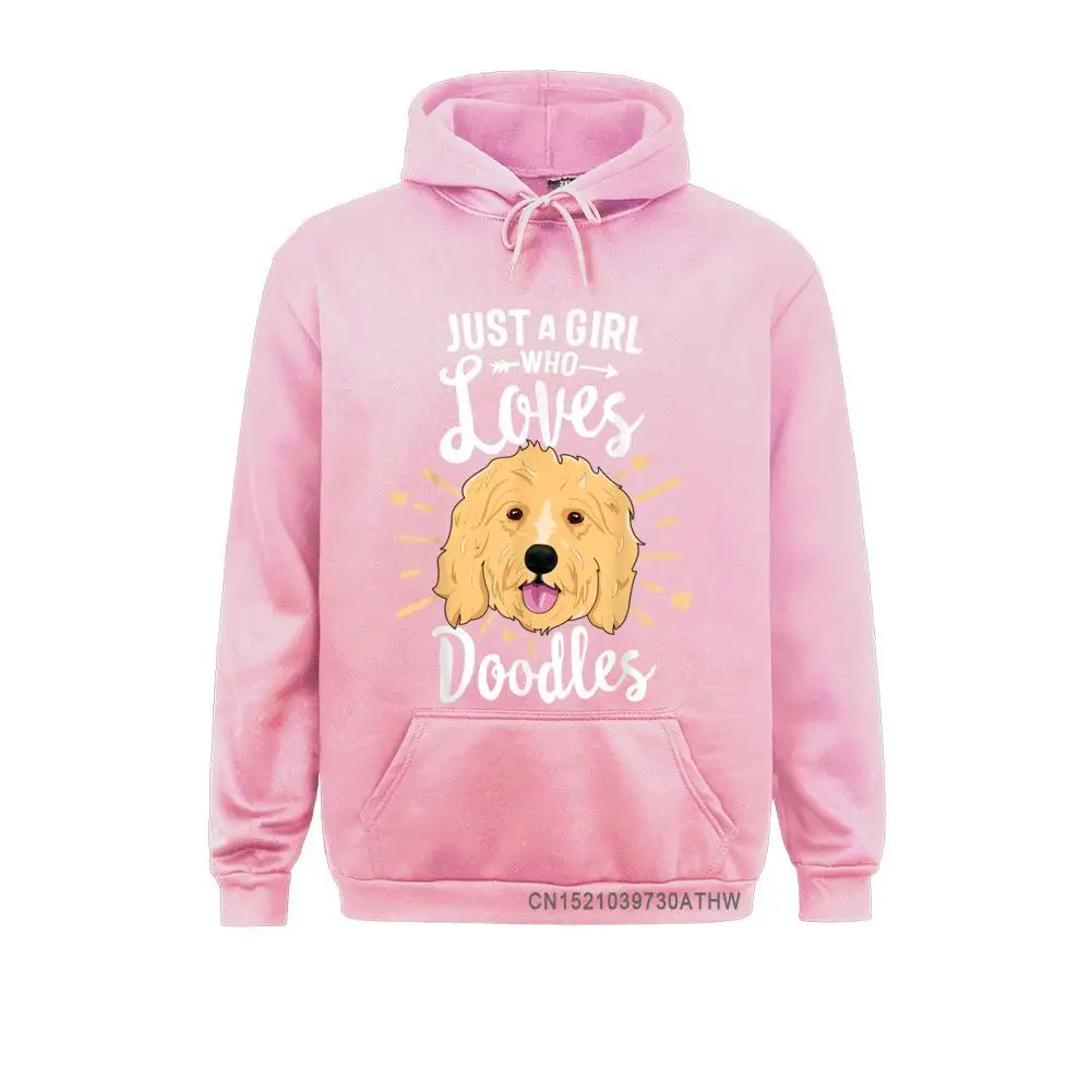 Nur ein Mädchen, das Gold doodles Frauen Welpen Herren Hoodies Design Winter Männer Sweatshirts Sportswears liebt