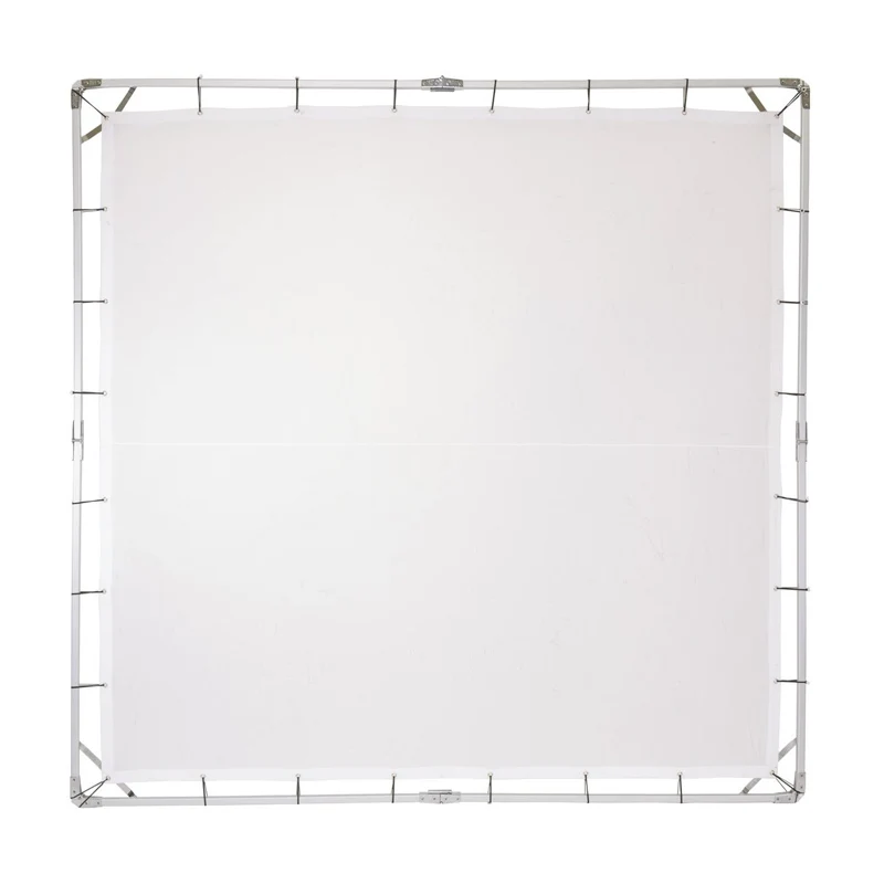 3x3m 10'x10' 10x10 Butterfly Frame Foldable Kit + diffusion White Silk + Bag for photographic film shooting