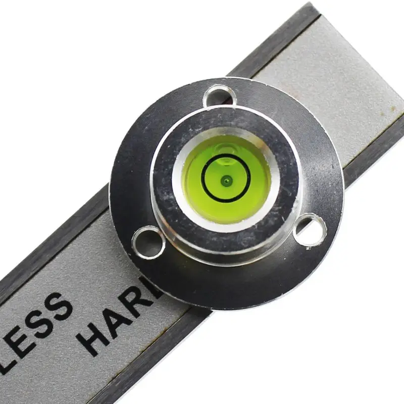 Round Spirit Level Magnetic Available Universal Bubble Level Mini Water Level Ruler Sensor