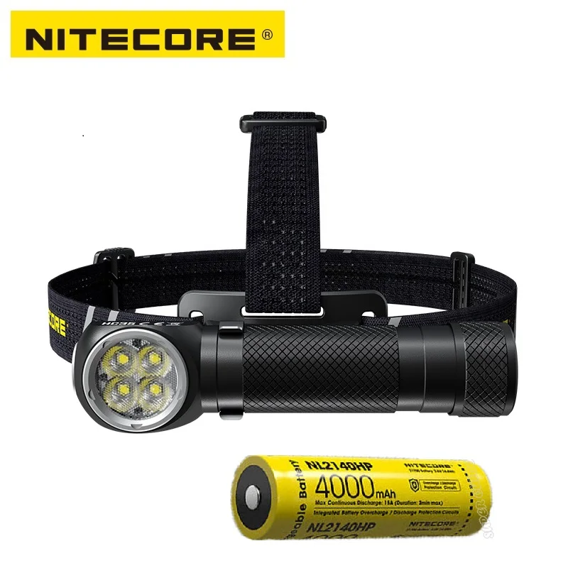 NITECORE HC35 Micro-USB charging headlamp  2700 Lumens for Outdoor/Camping