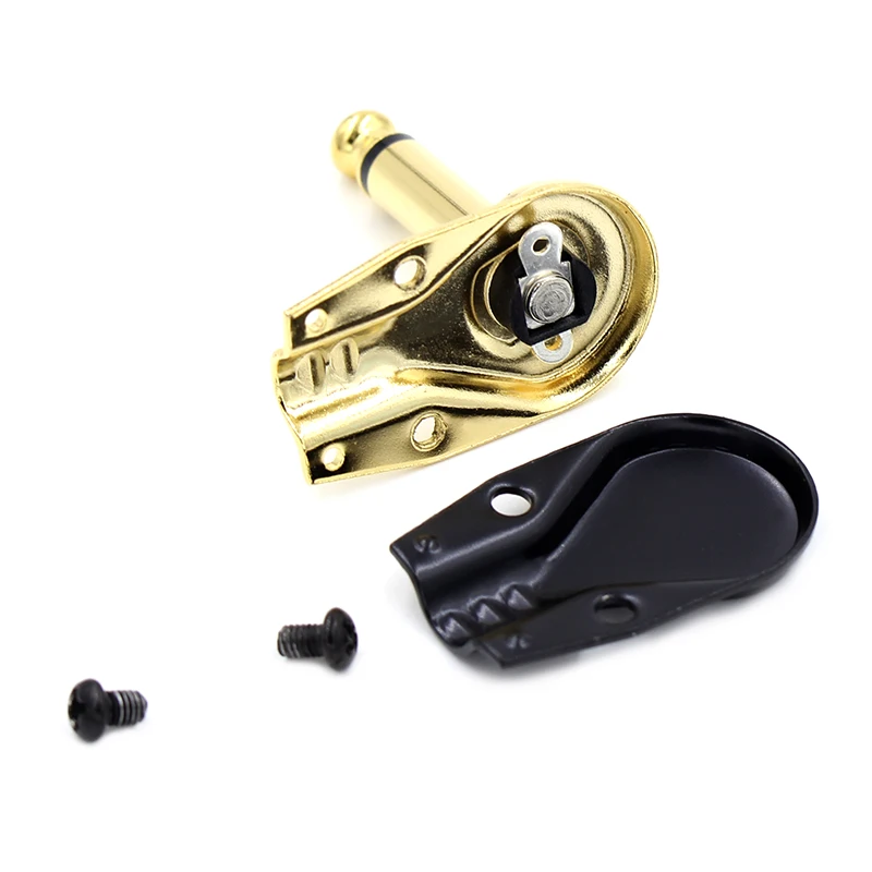 6.35/6.5มม.2 Pole เหยียบด้านขวาขั้วต่อ Mono เครื่องขยายเสียงไมโครโฟนปลั๊กแจ็ค DIY เชื่อมเสียงปลั๊ก