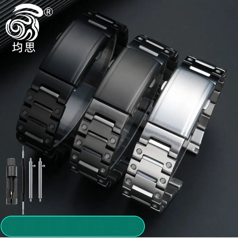 Fine steel watchband for Huawei GT2 Pro watch strap metal titanium gray GT3 steel belt watch3 Pro smart watch GT glory magic46mm