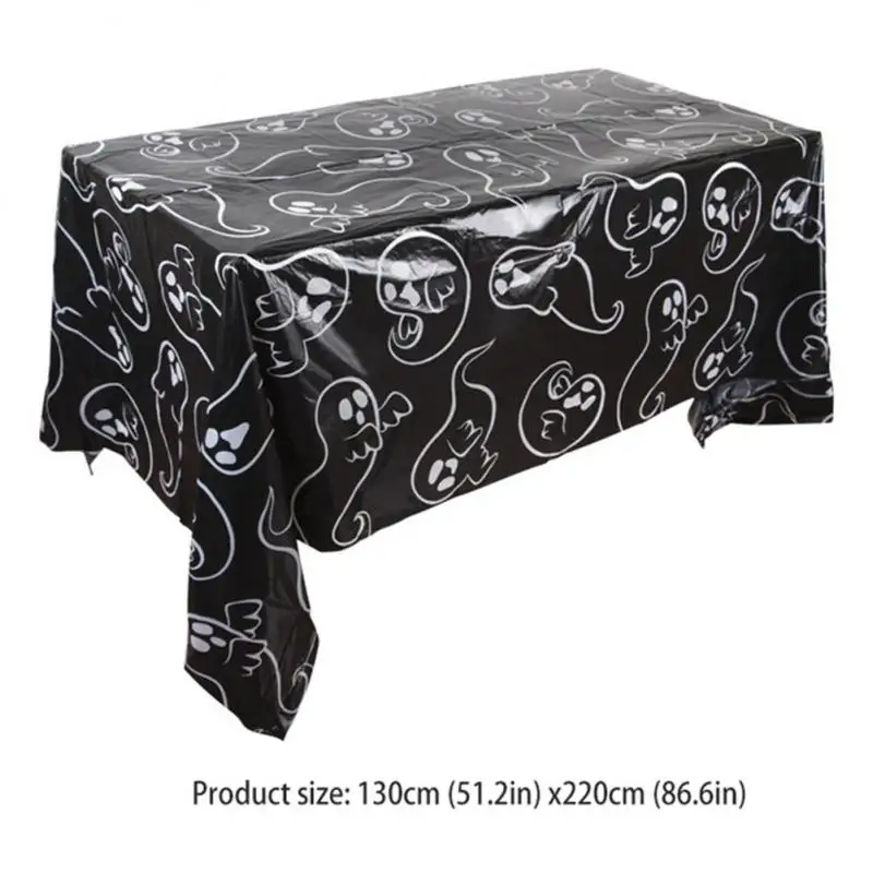 2021 New Halloween Christmas Theme Tablecloth Background Wall Covering For Halloween Party Event Decoration Home Textile Table