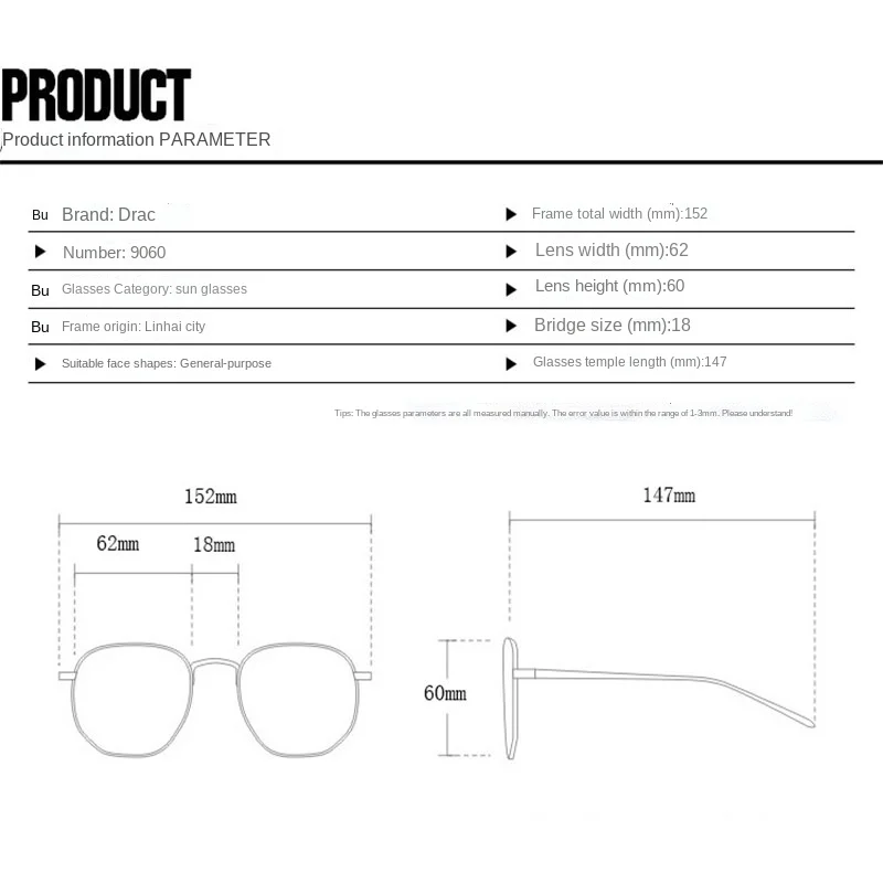 New Gradient Square Sunglasses Women Vintage Oversized Sun Glasses Men Brand Designer Trend Colored Eyewear Outdoor UV400
