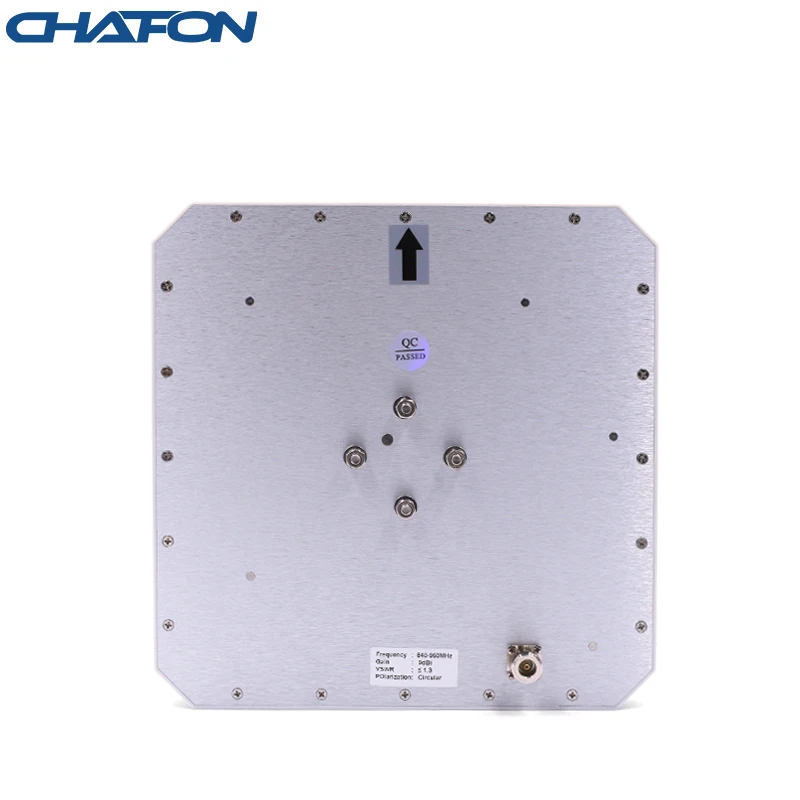 Chafon CF-RA9002 900mhz 915mhz RFID Antenna High Performance IP66 Waterproof 9dbi Circular ABS Material for Race Timing System