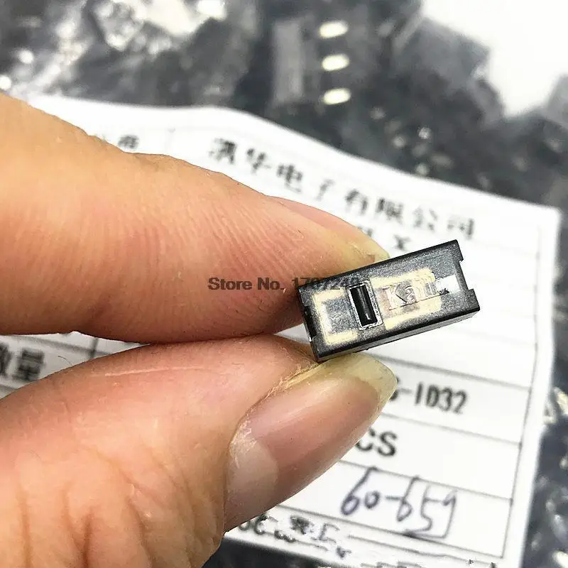 Kailh-GM 8.0 Micro Switch Gold Contactor, 3Pin Black Dot, Usado no botão de ratos do computador, 80 Milhões Click Life, 10-100Pcs