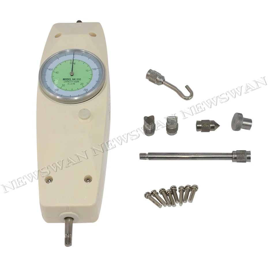 

Pointer Type Dynamometer Force Measuring Meter Portable Multi-environment High Precision Push Pull Force Strength Gauge Tester