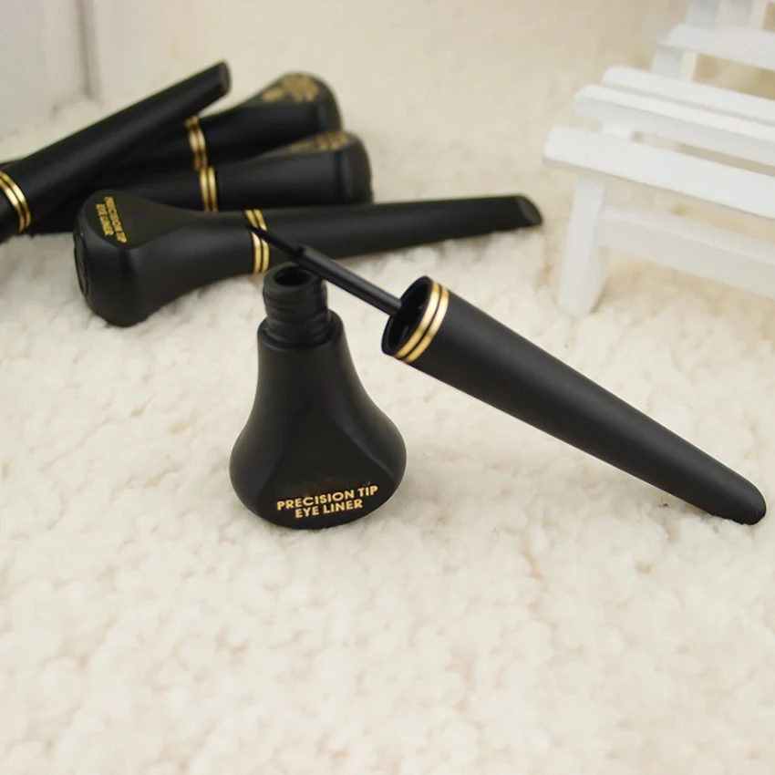 5 مللي أسود آي لاينر مقاوم للماء سائل ماكياج كحل قلم رصاص طويل الأمد غير لطخة العين اينر الجمال التجميل سهلة الارتداء