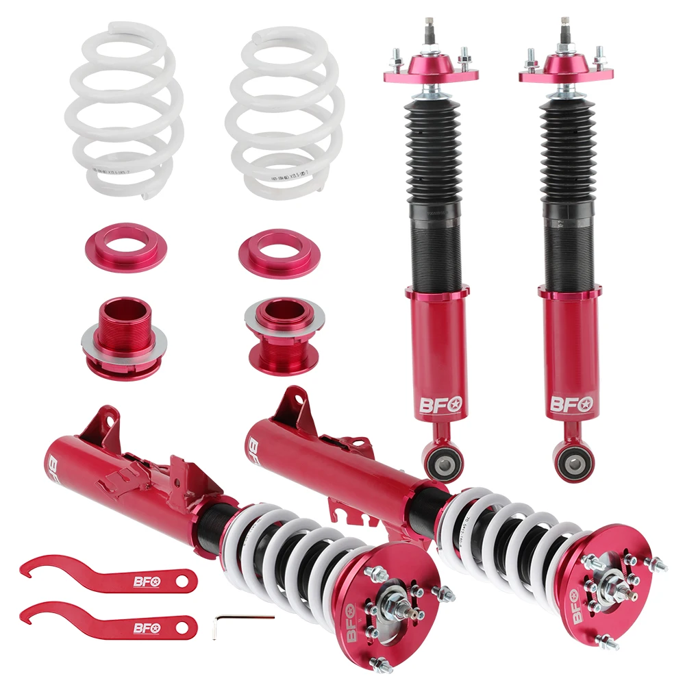 BFO 24 Click Damper Coilovers Suspension Kit For BMW 3 Series E36 92-99 Absorber Front Rear Camber Plate Suspension