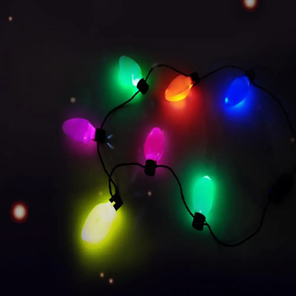 Light LED String Novelty 9 Bulbs Oval Shape Festival Low Power Consumption Fairy Bulb Led Fairy String Lights for Christmas