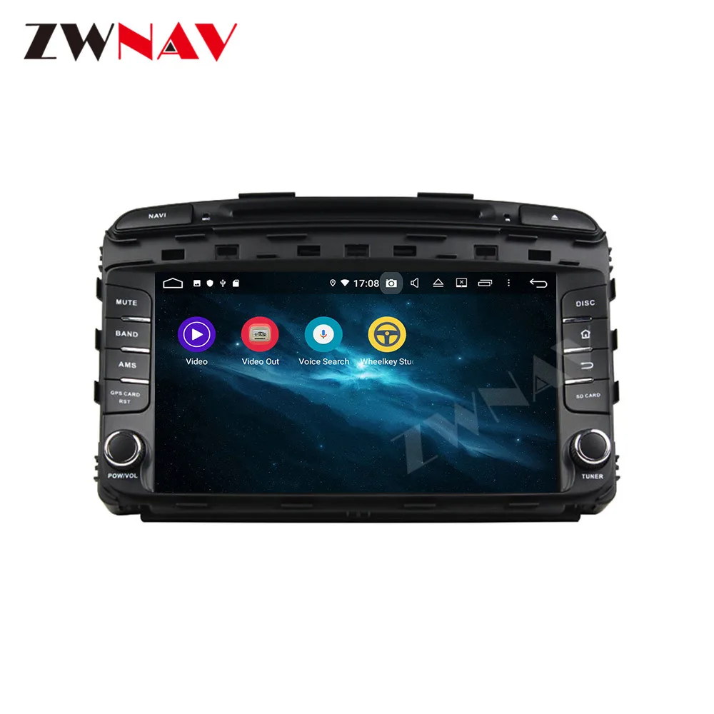 Car CD DVD Player Android 10 PX5/PX6 GPS Navigation For KIA SORENTO 2015+ 5 Auto Radio Recorder Stereo Head Unit Multimedia