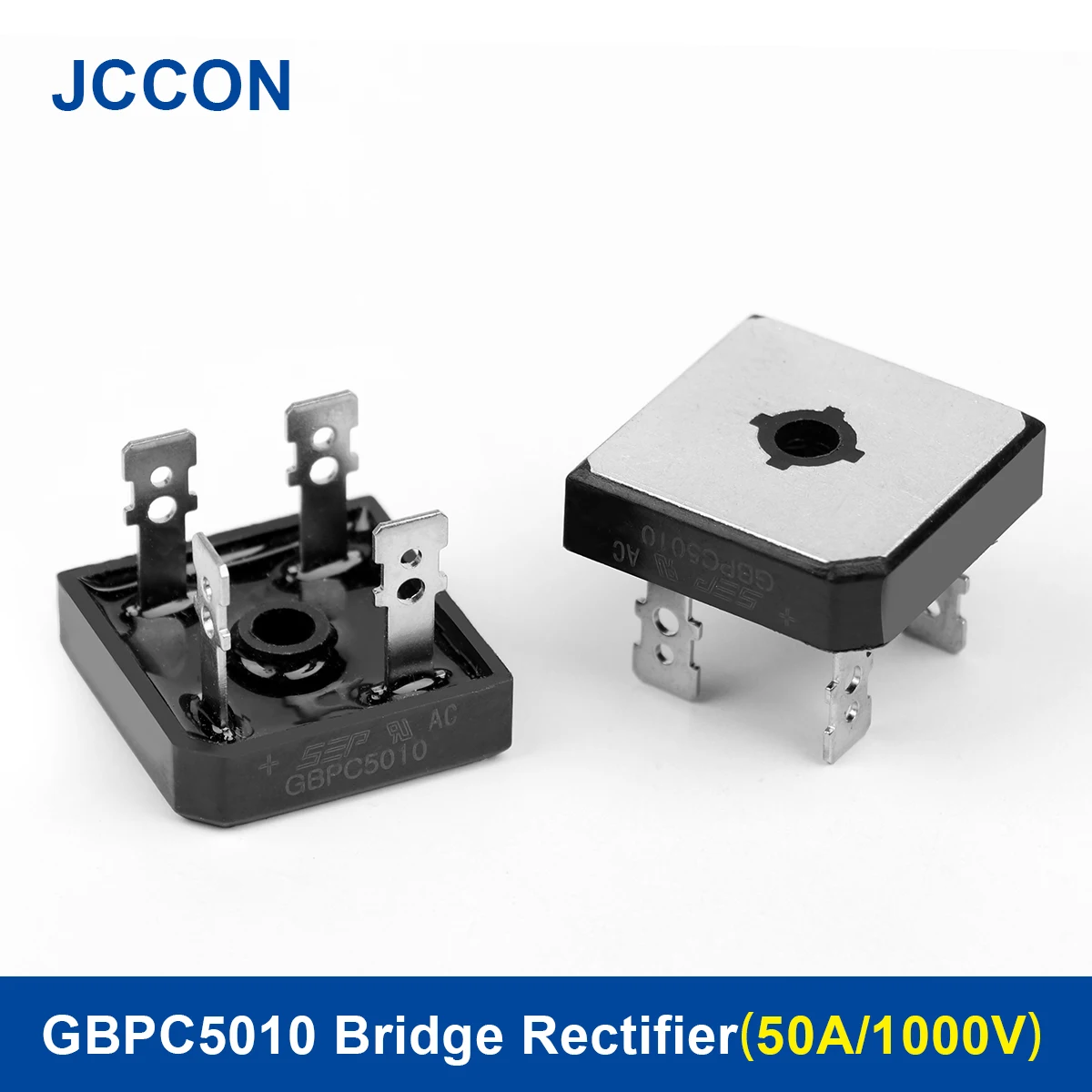 2Pcs GBPC5010 Diode Bridge Rectifier Diode（50A1000V) GBPC 5010 For Air ConditionerElectric Welding Machine