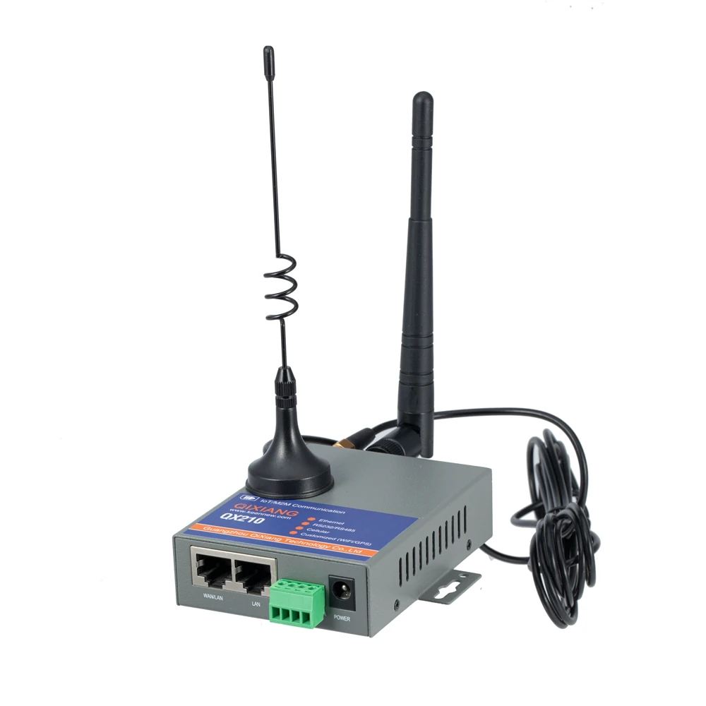 Módem enrutador M2M Industrial Cellular 3G 4G LTE con Ethernet Vpn Wifi ranura para tarjeta Sim puerto Serial rs232 rs485