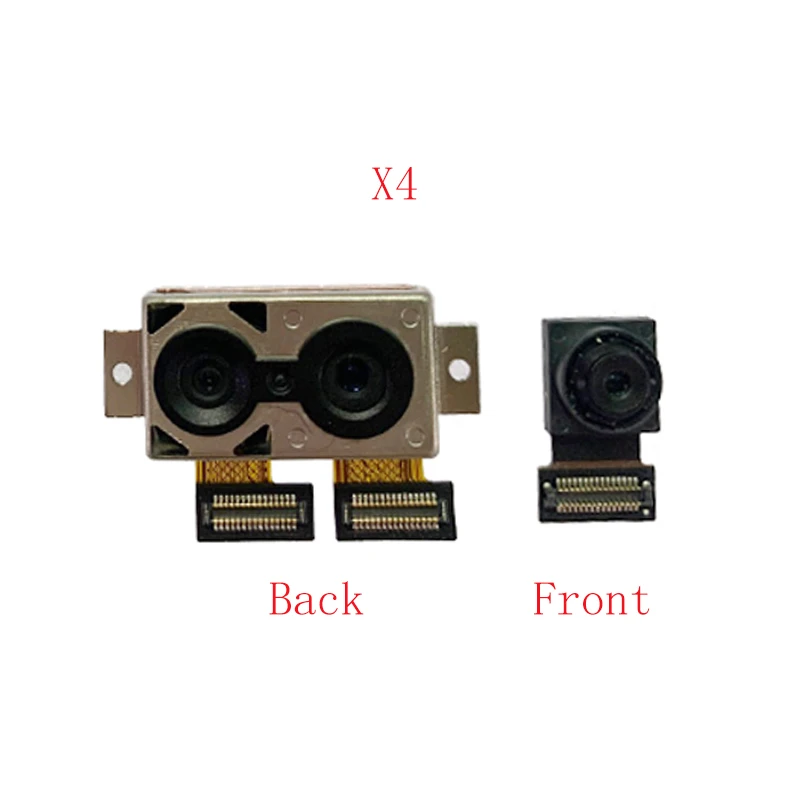 Parte traseira traseira do cabo flexível da câmera frontal para motorola moto x4 x x2 x estilo x jogar xt1254 peças de reposição do reparo do módulo da câmera principal