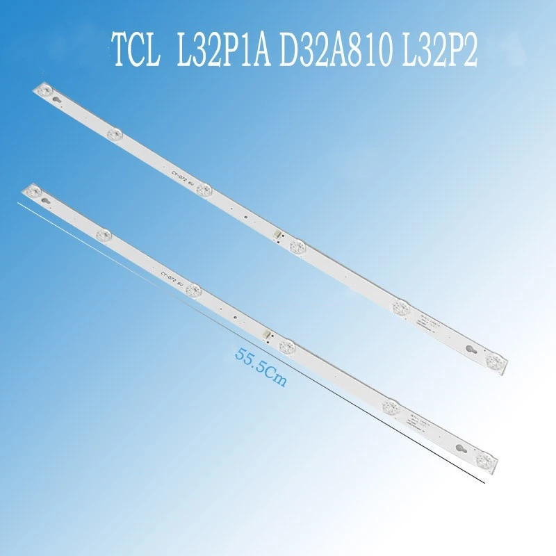 new and good quality for TCL L32P1A led strip L32F3301B 32D2900 32HR330M06A8V1 4C-LB3206 TCL D32A810 B739A  L32F18 meile 32S1A