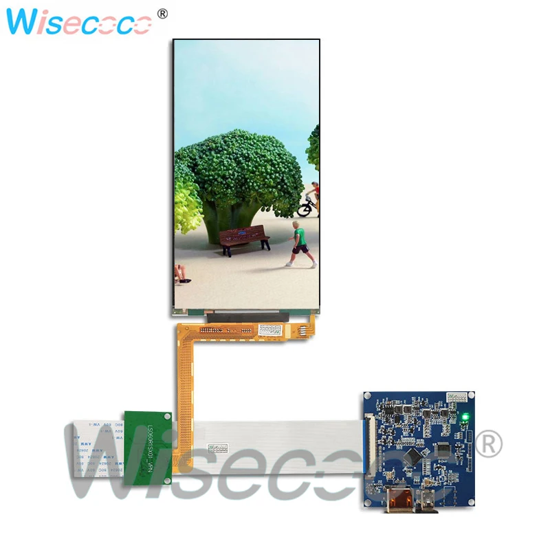 

6" 2k display resolution 1440 * 2560 LCD display with mipi control driver board for DIY printers