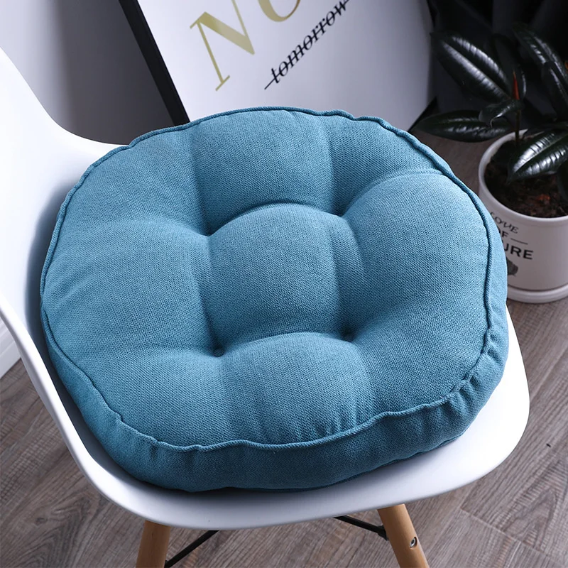 

Round Sitting Cushions Pearl Cotton Office Chair Protective Mat Pad Buttocks Chair Cushion Backrest Pillow Sofa Cushion