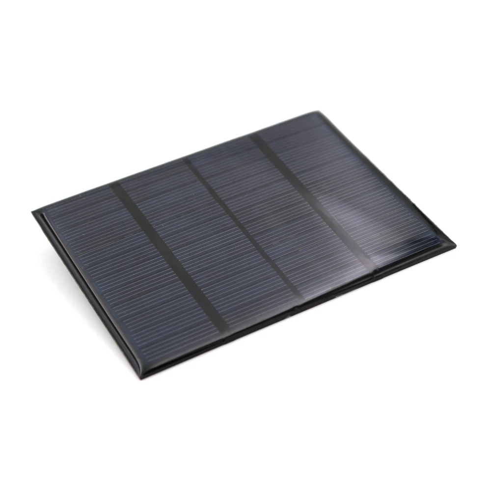 10 sztuk/partia 12V 1.5W Panel słoneczny Mini DIY płyta słoneczna zewnątrz domu zabawki żarówki ładowarka przenośna polikrzem...