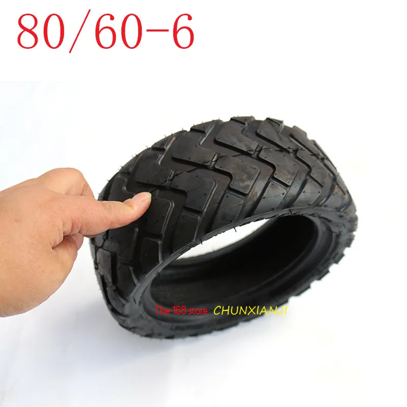 Lightning Shipment 80/60-6 Vacuum Tubeless Tire / Tyre for E-Scooter Motor Electric Scooter Go Karts ATV Quad