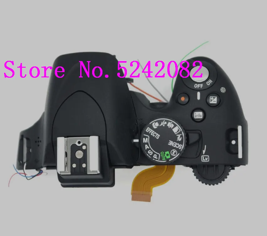 LCD Top cover / head Flash cover For Nikon D5100 Digital Camera Repair Part