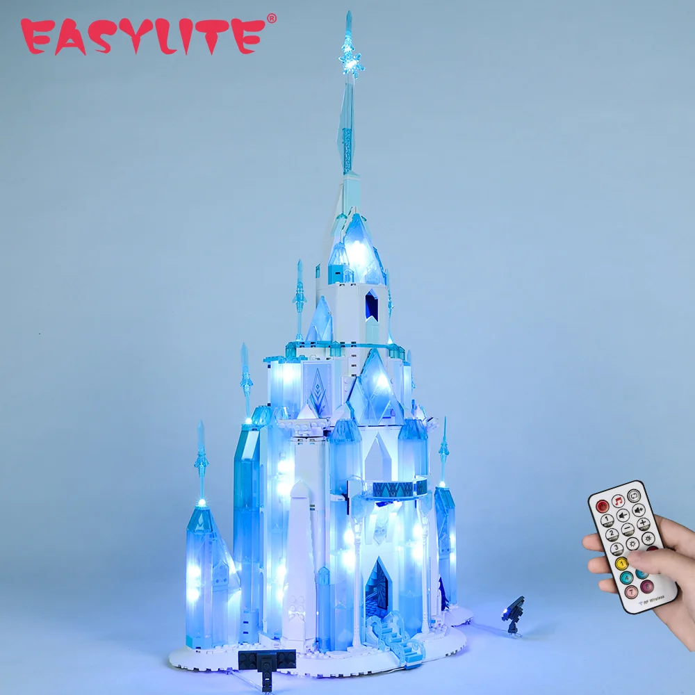 

EASYLITE LED Light Up Kit For 43197 The Ice Castle Collectible Building Blocks DIY Toys Lighting Set Not Include Building Model