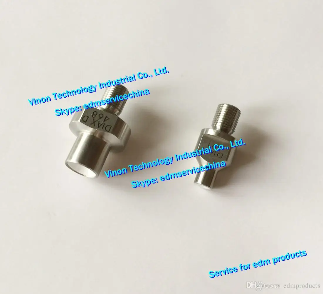 (2pcs) X052B627G63+X052B609G63 MV Diamond Guide Set dia. 0.255mm Upper&Lower X052-B627-G63,X052-B609-G63,DEG350 used for DWC-MV1