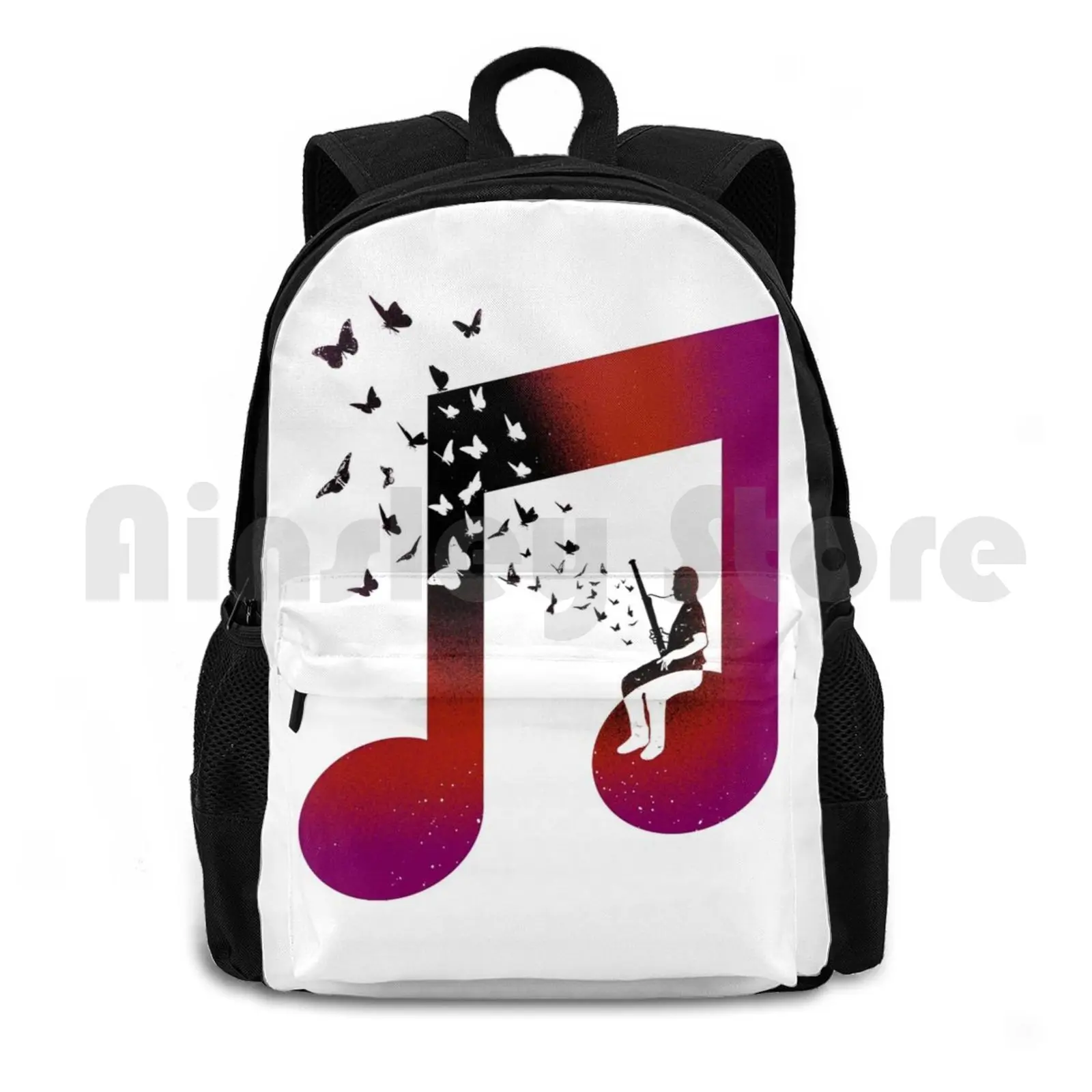 Music Bassoon Outdoor Hiking Backpack Riding Climbing Sports Bag Music Bassoon Double Basses Double Bassoon Chamber Music