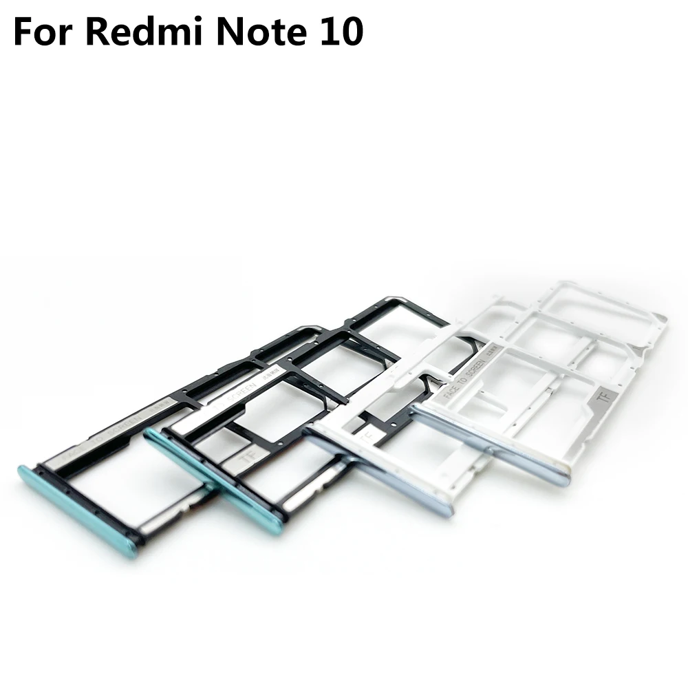 NEW Tested Micro Nano SIM Card Holder Tray Slot Holder Adapter Socket For Xiaomi Redmi 10 Note 10 / Note 10 Pro / Note 11 4G