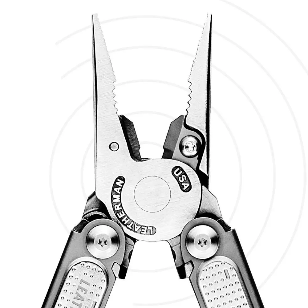 LEATHERMAN - FREE P2 Multitool with Magnetic Locking, One Hand Accessible Tools and Premium Nylon Sheath