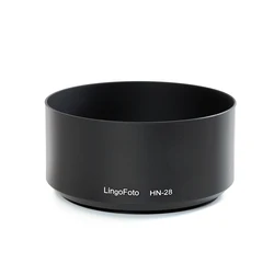 For Nikon 80-200mm F2.8 ED lens , LingoFoto HN-28 Metal Screw-in Lens Hood