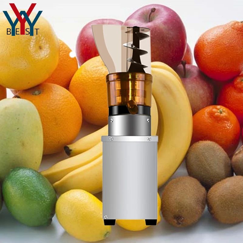 180kg/h Commercial Whole Fruit Juicer Large Diameter Caliber Mouth Cold Press Extractor Whole Apple Orange Juicing Machine