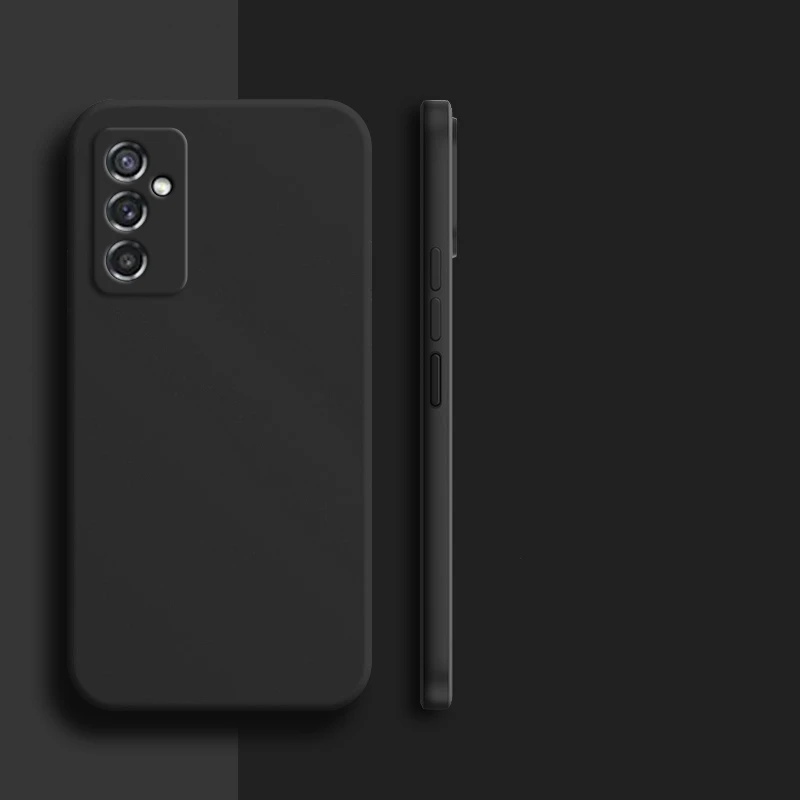 For Samsung Galaxy M52 5G Case Galaxy M23 M33 M53 M52 M12 A13 A33 A53 Cover Shockproof Liquid Silicon Phone Case Samsung M52 5G