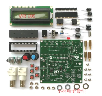 

AVR DDS function signal generator sine wave triangle wave square wave sawtooth 65k medium and low frequency DIY kit