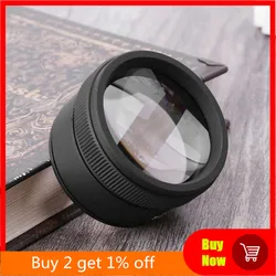 1 pcs 30 x 40 Optics Loupe Metal Magnifier Jeweler Coins Stamps Magnifying Glass Lens
