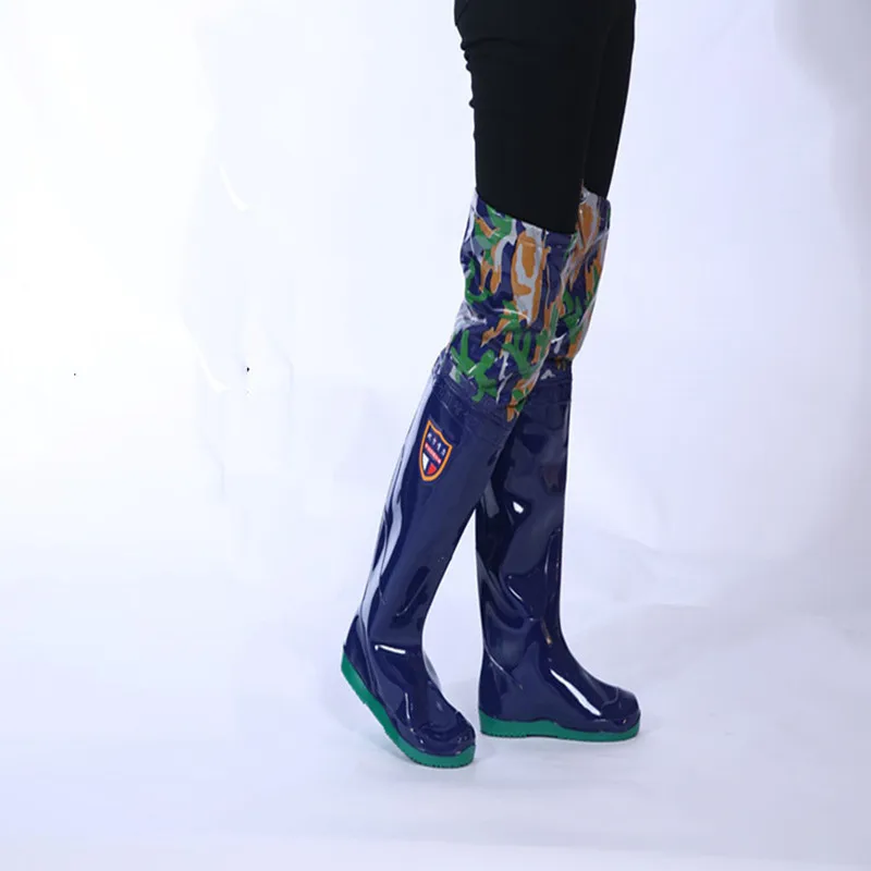 Botas lluvia profesionales impermeables antideslizantes campo pesca - imagen 3
