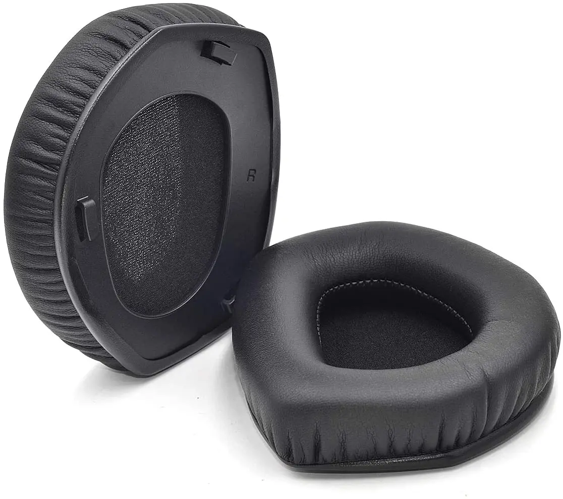 Almofada de fone de ouvido hdr165 hdr175 sem fio, substituição com sennheiser hdr rs165, rs175, rs185, rs195 rf