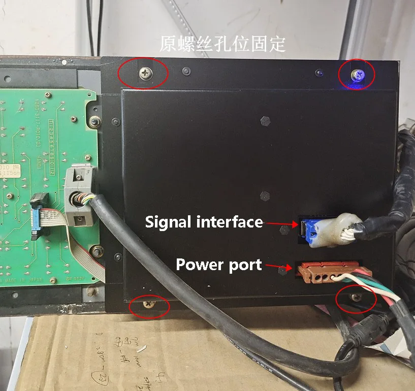 A61L-0001-0093 D9MM-11Aファナックcncシステムcrt用の9インチlcdモニターの交換