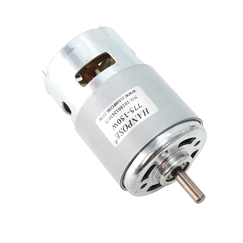 Support de moteur Durable 775 795 895w, moteur à brosse DC 12V 24V 3000-15000 tr/min, moteur à engrenages à grand couple pour Machine à graver, outil de tour