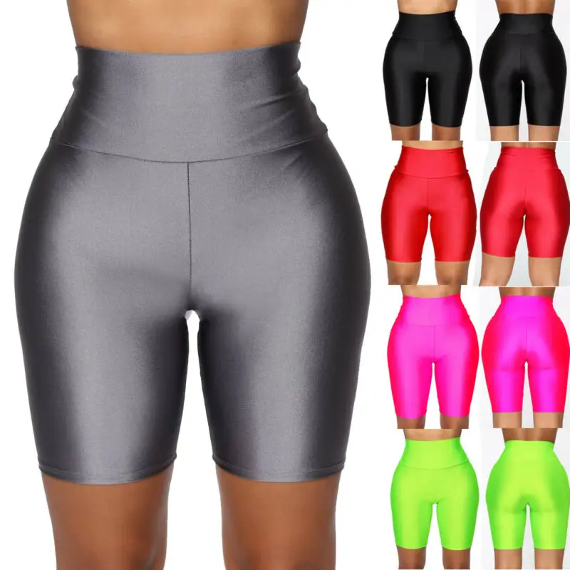 Pantalones cortos de compresión para mujer, Shorts sexys de realce, transpirables, ajustados, para correr, gimnasio y entrenamiento