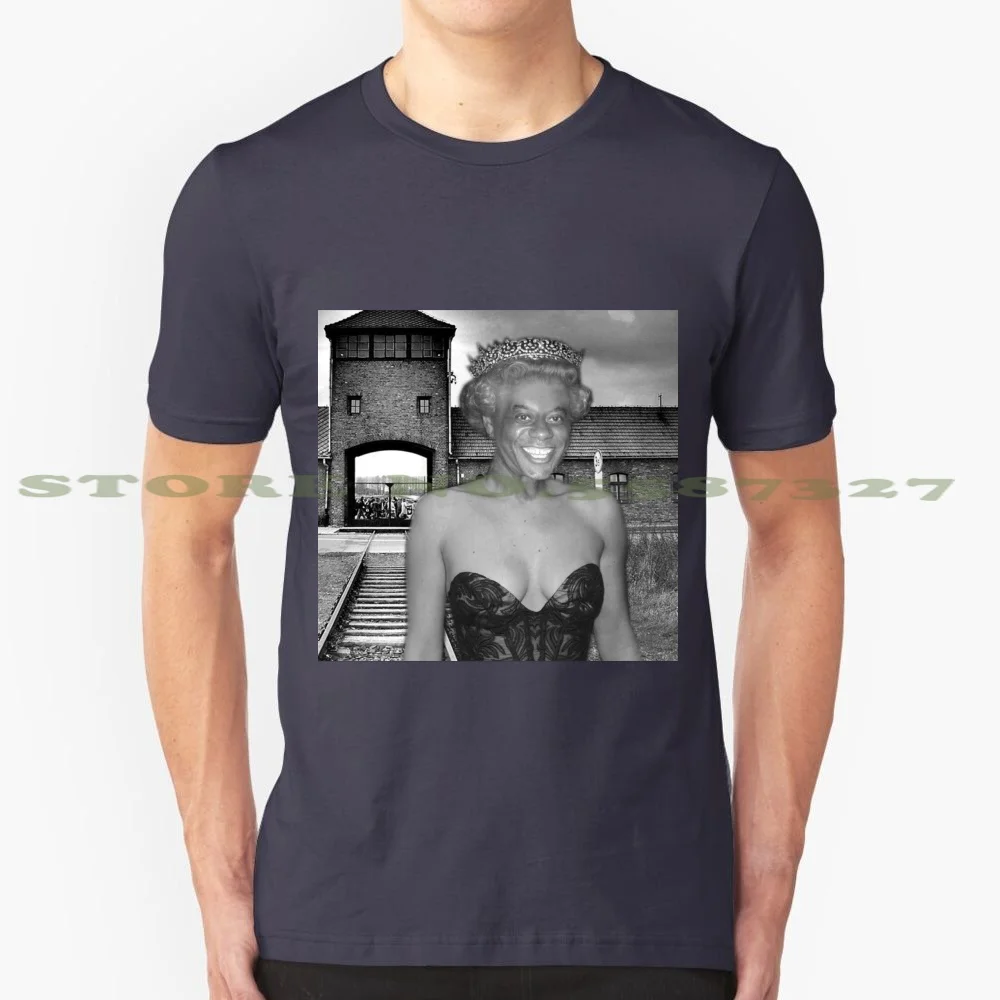 Ainsley Harriott's Face On The Queen's Head On Jennifer Lawrence's Body Fashion Vintage Tshirt T Shirts Ainsley Harriott