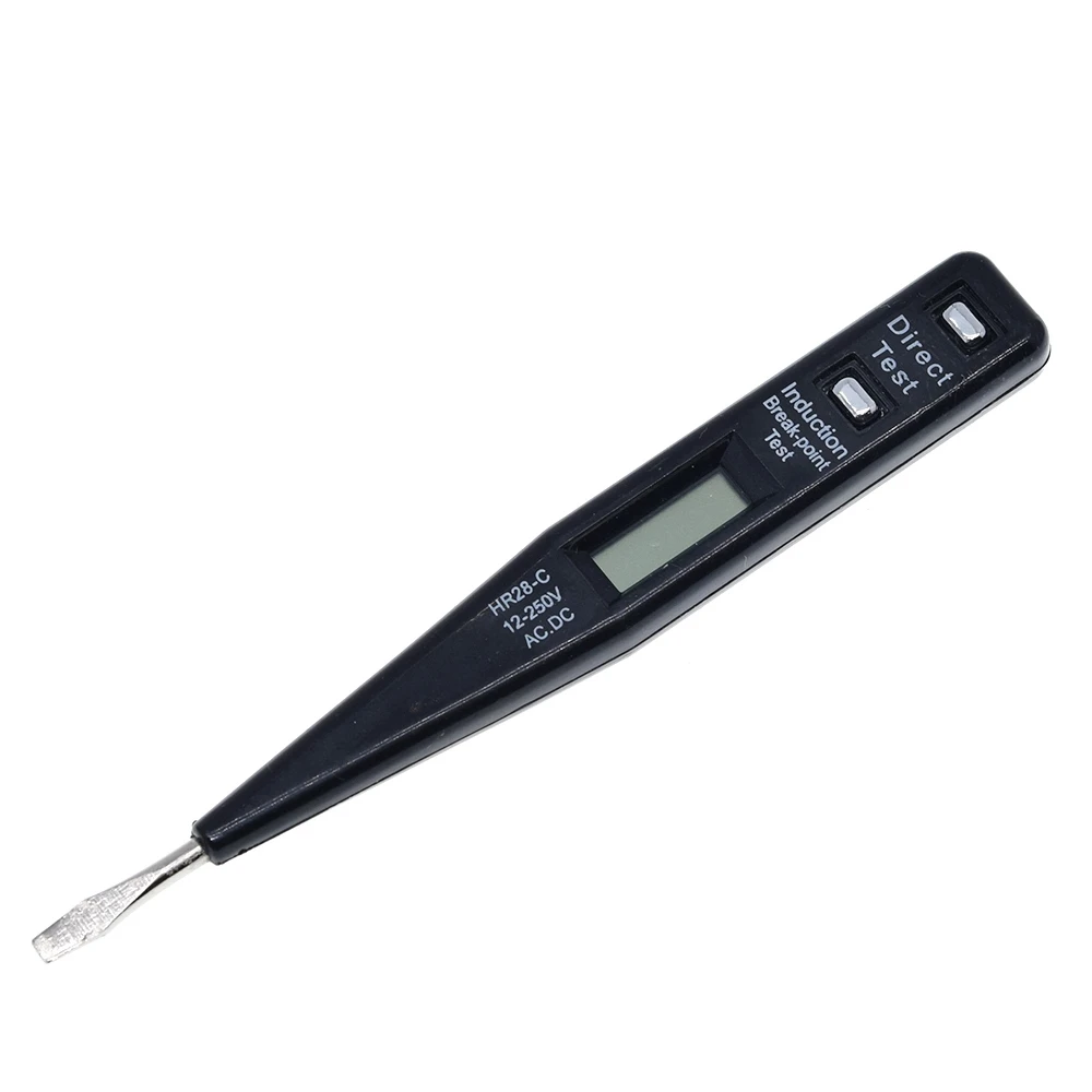 Elektrischer Spannungsmesser, Digital-Voltmeter 12V-250V, Steckdosen-Wand-AC/DC-Stromausgangsdetektor, Sensor-Teststift – Detail 4