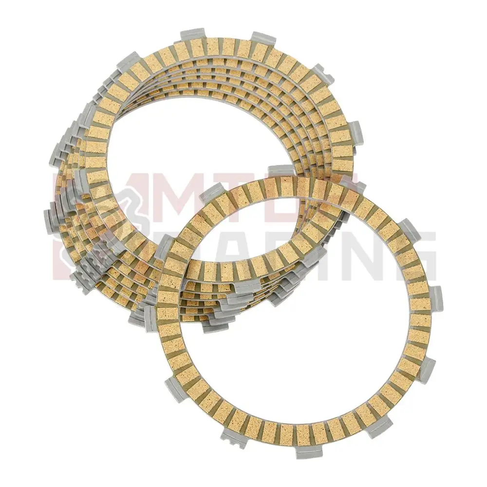 Clutch Friction Disc Plates For Yamaha FZ-07 2014-2017 MT-07 2014-2020 XSR700 2017 2018 2019 2020 FZ8 2011-2016 Clutch Sheets