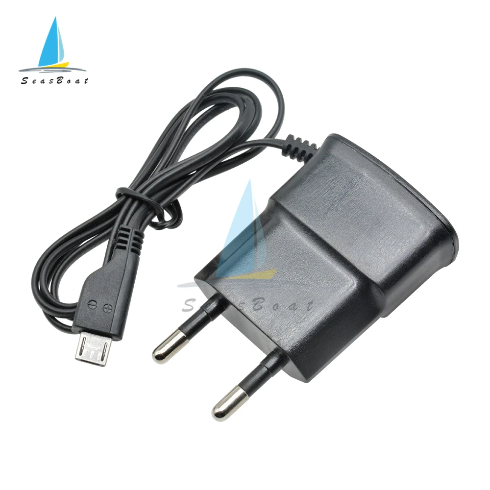 5V 0.7A Fast Charging Micro USB Charger Adapter EU Plug AC 100-240V For Samsung HTC LG Sony Cell Phones Cable Length 70cm