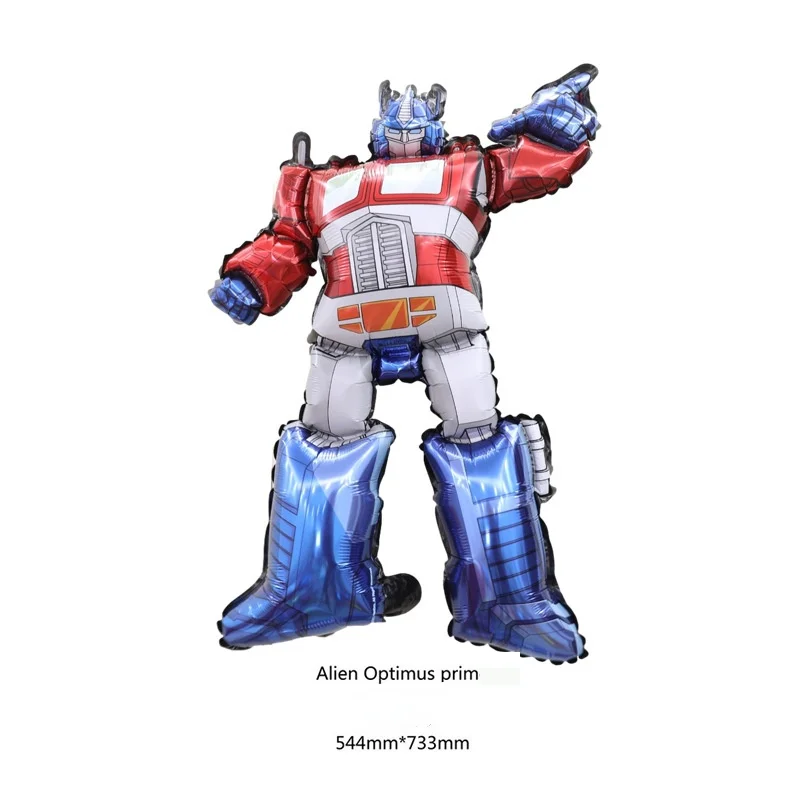 King Kong Bumblebee Children's Toy Balloon Optimus Prime Balloon Birthday Party Banquet Arrangement of Aluminum Film Balloon