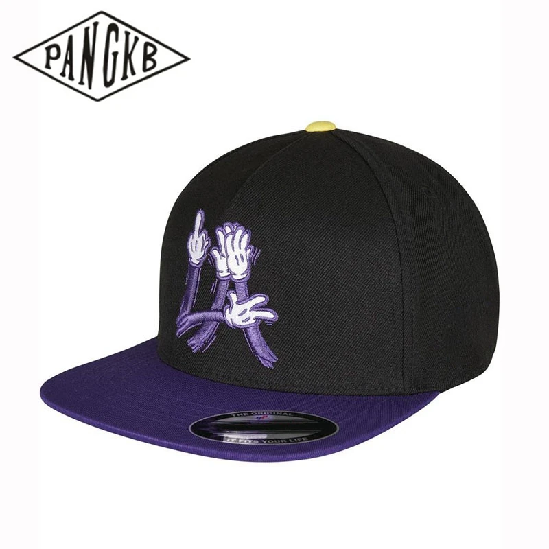 PANGKB Brand drop shipping wholesale custom LA FC Cap los angeles snapback hat adult headwear outdoor casual sun baseball cap