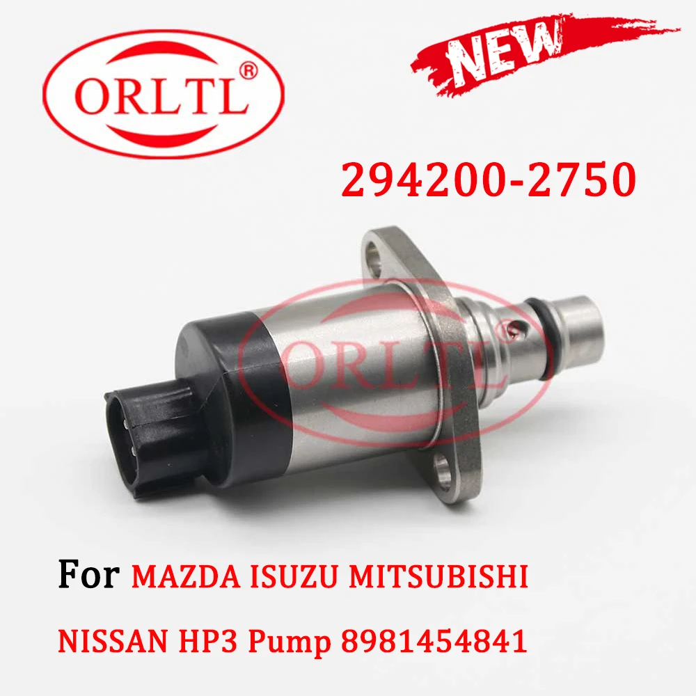 

ORLTL Common Rail Injector SCV 294200-2750 294000-1200 Suction Control Valve Kit 2942002750 2940001200 For ISUZU D-MAX DMAX