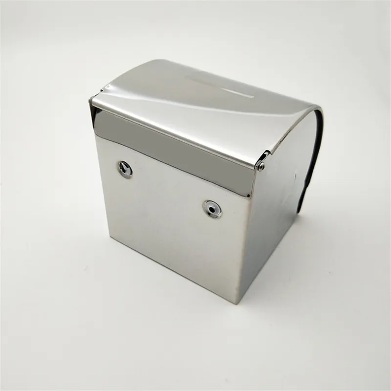 Stainless Steel SUS304  Chrome Polish Wall Mounted Paper Holder for Bathroom Toilet