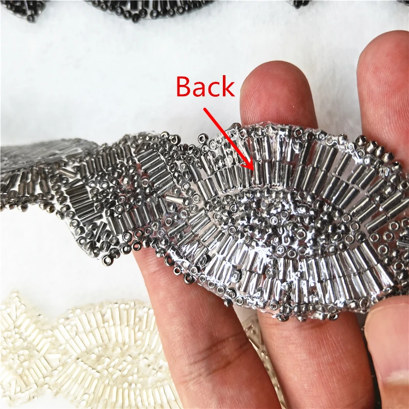 Fancy Resin Motif Hot Fix Rhinestone Tape Trim Ribbon Iron On Appliques For Dress Shoe Adornment 4cm Width Banding Accessories