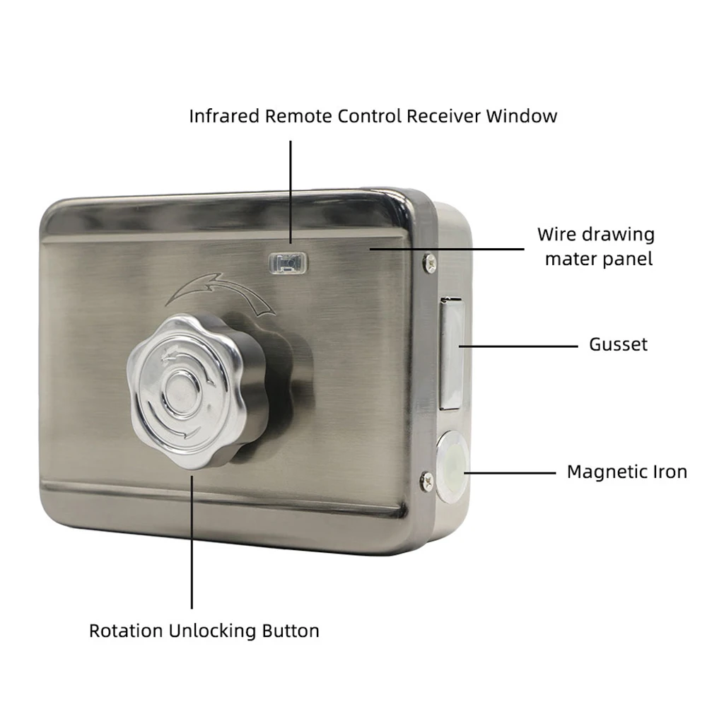 JeaTone Electric Lock to build your video intercom system 1 order together